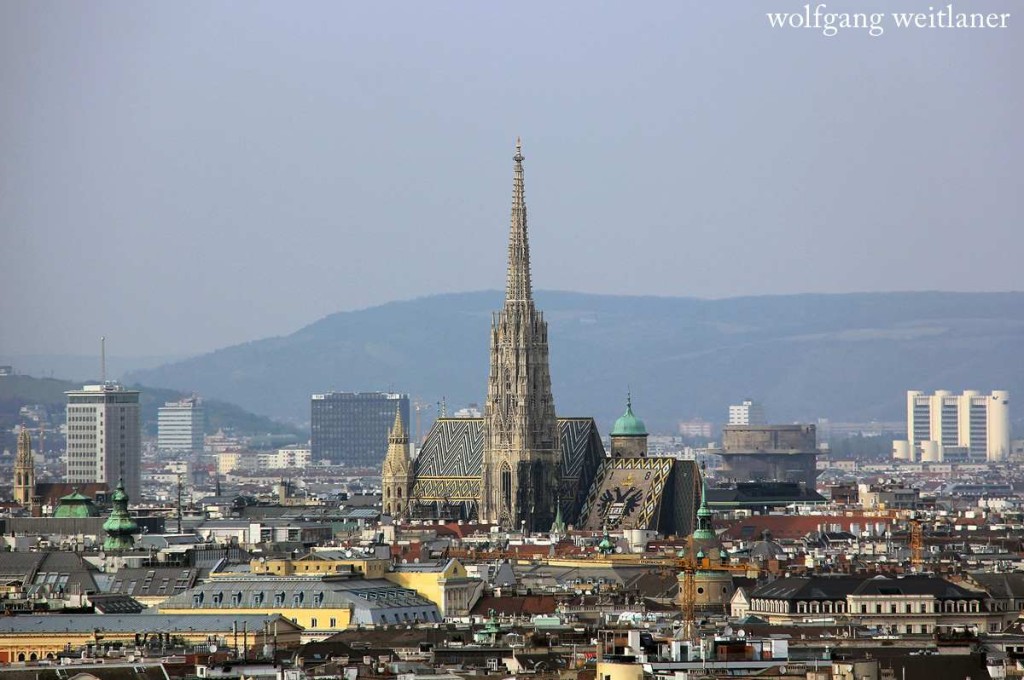 Bahnorama Turm in Vienna