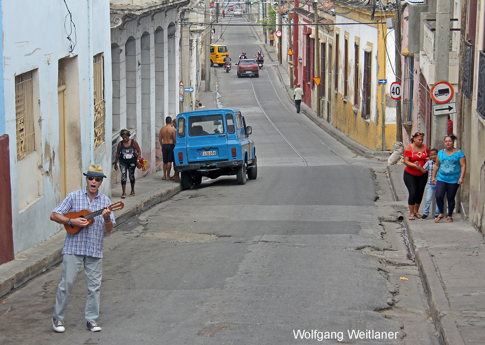 Spontan-Ständchen in Santiago de Cuba, Kuba